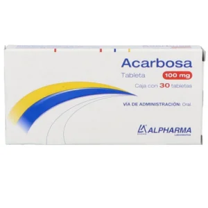 ACARBOSA 100MG TAB C/30 *ALP*