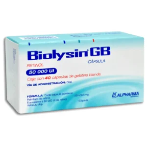 BIOLYSIN GB 50,000UI. CAP. C/40 *ALP*