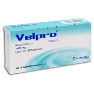 VELPRO 100MG. CAP C/20 *ALP*