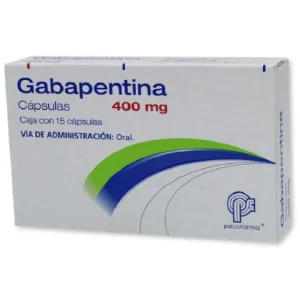 GABAPENTINA 400MG CAP C/15 *ALP*