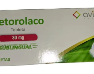 KETOROLACO SUBL 30MG TAB C/2 *AVI*(SABOR MENTA)