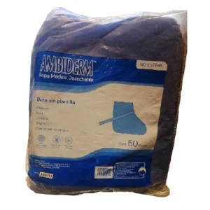 BOTA S/PLANTILLA DESECHABLE NO ESTERIL C/50 PZAS*AMB*