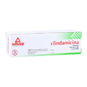 CLINDAMICINA 300MG/2ML SOL INY C/1 *ANT*