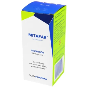 MITAFAR 100MG/5ML SUSP. 60ML *QFR*