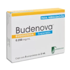BUDENOVA 0.250MG/2ML AMP C/5 *NOV* P/NEBULIZAR