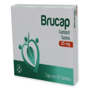 BRUCAP 25MG. TAB. C/30 *BRU* CAJA