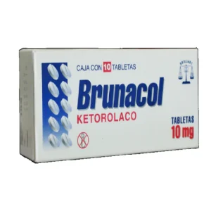 BRUNACOL 10MG. TAB C/10 *BFR*