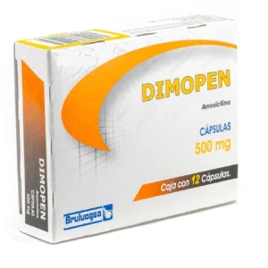 DIMOPEN 500MG. CAP C/12 *BRU*