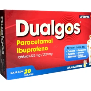 DUALGOS 325/200MG. TAB. C/20 *LIF*