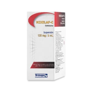 NIXELAF-C 125MG/5ML SUSP. 100ML *BRU*