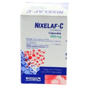 NIXELAF-C 500MG. CAP. C/20 *BRU*