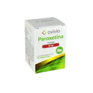 PAROXETINA 20MG TABS C/10 *AVI* FCO FV PE