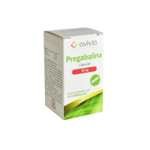 PREGABALINA 75MG CAP C/14 *AVI* FCO FV