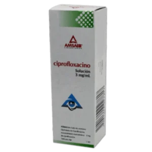 CIPROFLOXACINO 3MG/1ML GTS OFT 5ML *ANT* L