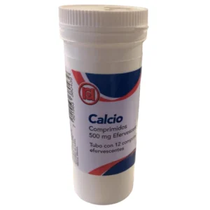 CALCIO 500MG TAB EFERV C/12 *RND*