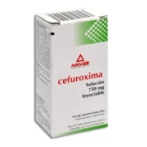 CEFUROXIMA 750MG/5ML SOL INY I.M/I.V C/1 *ANT*