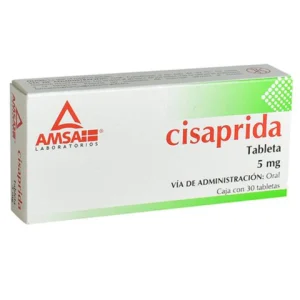 CISAPRIDA 5MG TAB C/30 *ANT*