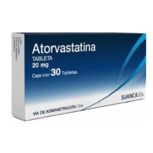ATORVASTATINA 20MG TAB C/30 *SUA*