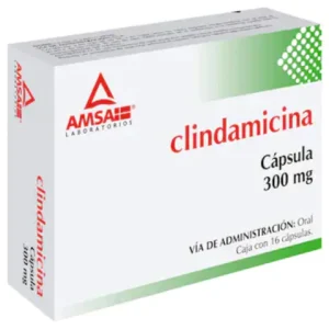 CLINDAMICINA 300MG CAP C/16 *ANT* L