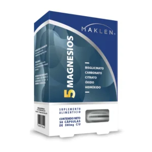 5 MAGNESIOS 590MG CAP C/30 *MKL*