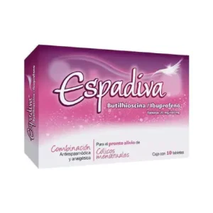 ESPADIVA 20/400MG TAB C/10 *PAP*
