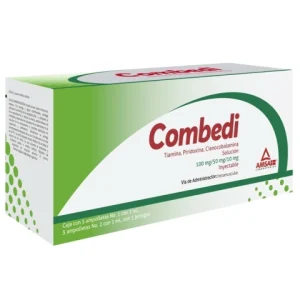 COMBEDI 100/50/10MG/1ML SOL INY C/5 *ANT*