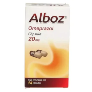 ALBOZ 20MG CAP C/14 *COL* N