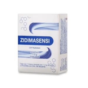 ZIDIMASENSI 1GR/3ML SOL INY I.M/I.V C/1 *QIL*
