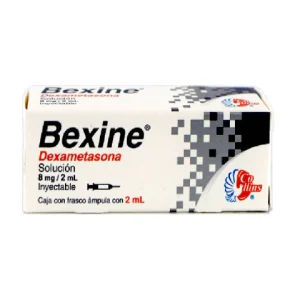 BEXINE 8MG/2ML SOLUC INY C/1 *COL* SIN JERINGA