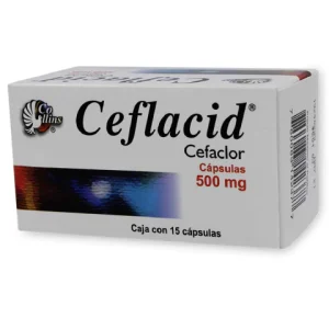 CEFLACID 500MG. CAP C/15 *COL*