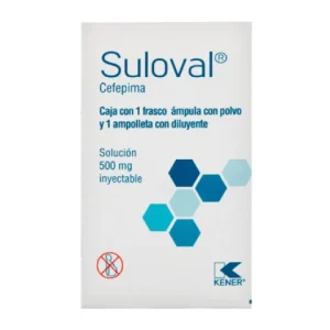SULOVAL 500MG/5ML SOLUC INY C/1 *KNR*