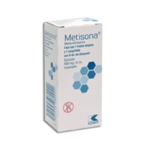 METISONA 500MG/8ML SOL. INY. C/1 *KNR*