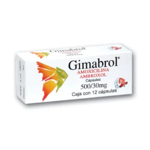 GIMABROL 500/30MG. TAB. C/12 *COL*