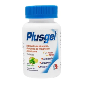 PLUSGEL 200/200/20MG TAB MAST C/50 *COL* N