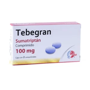 TEBEGRAN 100MG TAB C/2 *COL*