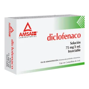 DICLOFENACO 75MG/3ML SOL INY C/2 *ANT*