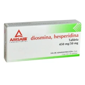 DIOSMINA,HESPERIDINA 450/50MG TAB C/20*ANT* L