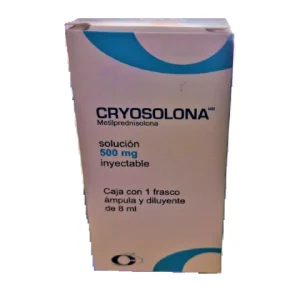 CRYOSOLONA 500MG/8ML SOLUC INY C/1 *CRY*