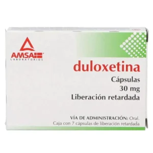 DULOXETINA 30MG CAP LP C/7 *ANT*