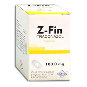 Z-FIN 100MG C/15 CAP. *ULT*