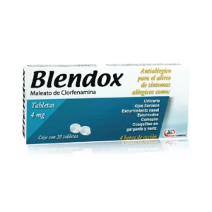 BLENDOX 4MG. TAB. C/20 *DEG* PE