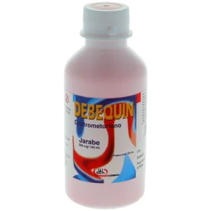 DEBEQUIN 300MG/100ML JBE 120ML. *DEG* PE