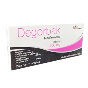 DEGORBAK 400MG TABS C/7 *DEG* PE