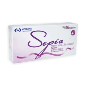 SEPIA 33.3/166.6MG CAP C/16 *WER*