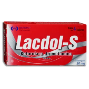 LACDOL-S 30MG TAB SL C/4 *WER*