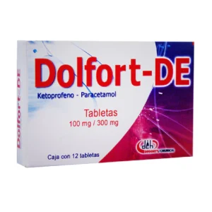 DOLFORT-DE 100/300MG. TAB C/12 *DEG* PE