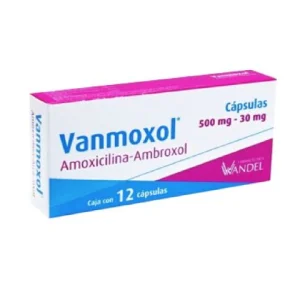 VANMOXOL 500/30MG CAP C/12 *WAN*