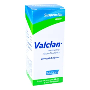 VALCLAN 250/62.5MG/5ML JR SUSP. 60ML *WAN*
