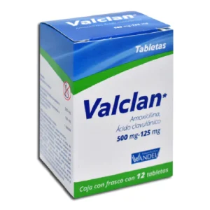 VALCLAN 500MG/125MG TABS C/12 *WAN*