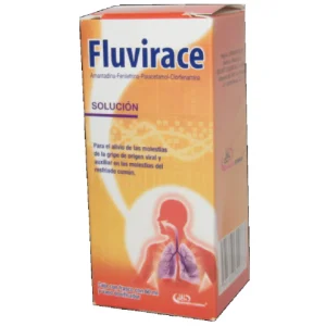 FLUVIRACE 0.5/0.055/0.02/3.0GR/100ML SOLUC. 60ML. *DEG* PE